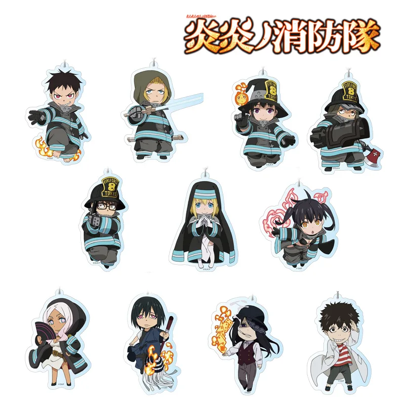 Anime Enn Enn No Shouboutai Fire Force Shinra Kusakabe Cosplay Figure Keychain Bag Pendant Toy Keyring Accessory Model Gift
Anime Enn Enn No Shouboutai Fire Force Shinra Kusakabe Cosplay Figure Keychain Bag Pendant Toy Keyring Accessory Model Gift