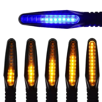by DHL or Fedex 500pcs Universal flowing water led motorcycle turn signal Indicators Blinkers Flexible Amber light lamp
by DHL or Fedex 500pcs Universal flowing water led motorcycle turn signal Indicators Blinkers Flexible Amber light lamp