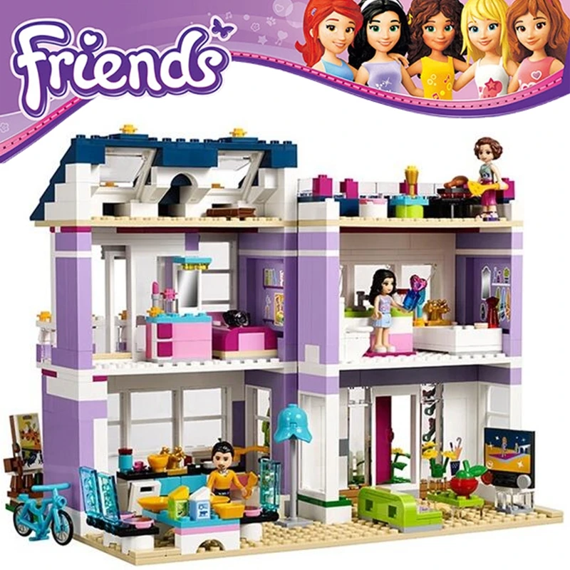 Emma House Friends Series 731pcs Building Block Girls Kits Set 41095 Toy Compatible With Lego
Emma House Friends Series 731pcs Building Block Girls Kits Set 41095 Toy Compatible With Lego