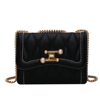 Women's Crossbody Bag Solid Color Fashion Design Chain Bag
Women's Crossbody Bag Solid Color Fashion Design Chain Bag