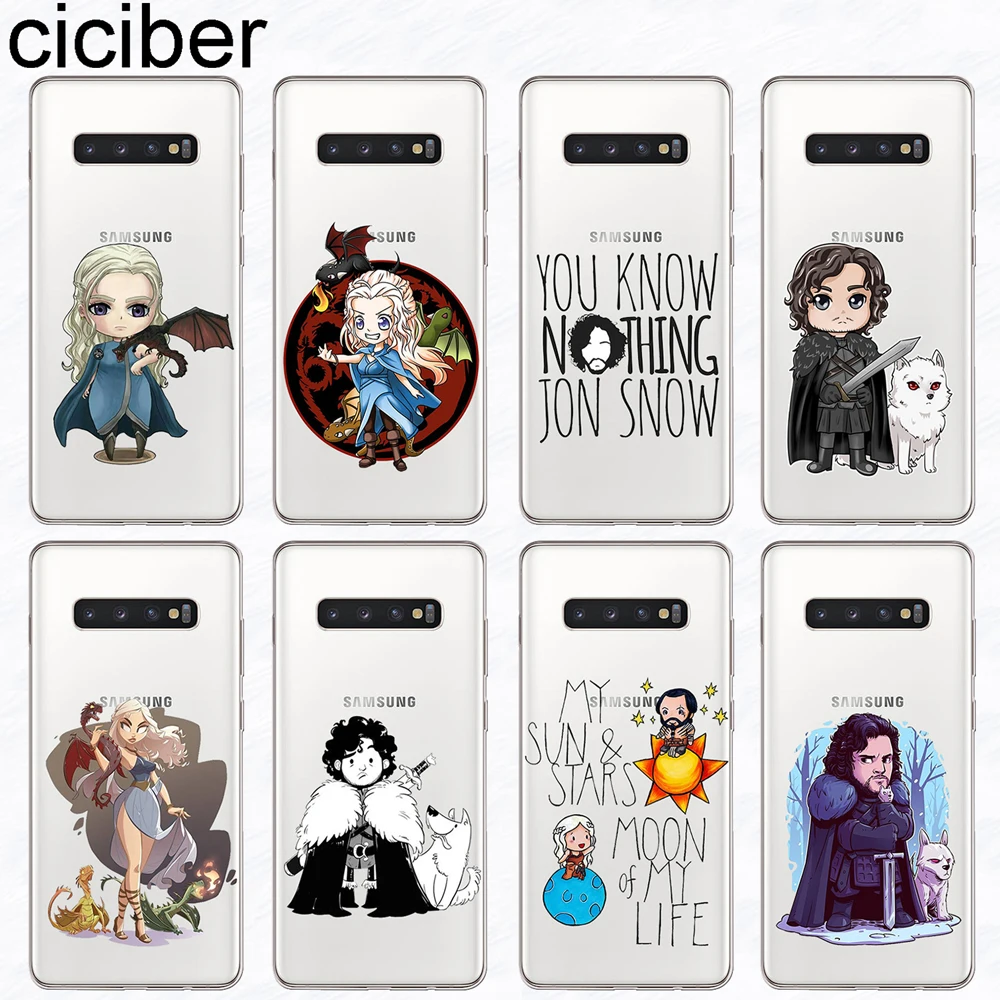 ciciber Game Thrones Phone Case for Samsung Galaxy S10 S9 S8 Plus S10e S10+ Soft Silicone Cover for Samsung S7 S5 S6 Edge mini
ciciber Game Thrones Phone Case for Samsung Galaxy S10 S9 S8 Plus S10e S10+ Soft Silicone Cover for Samsung S7 S5 S6 Edge mini