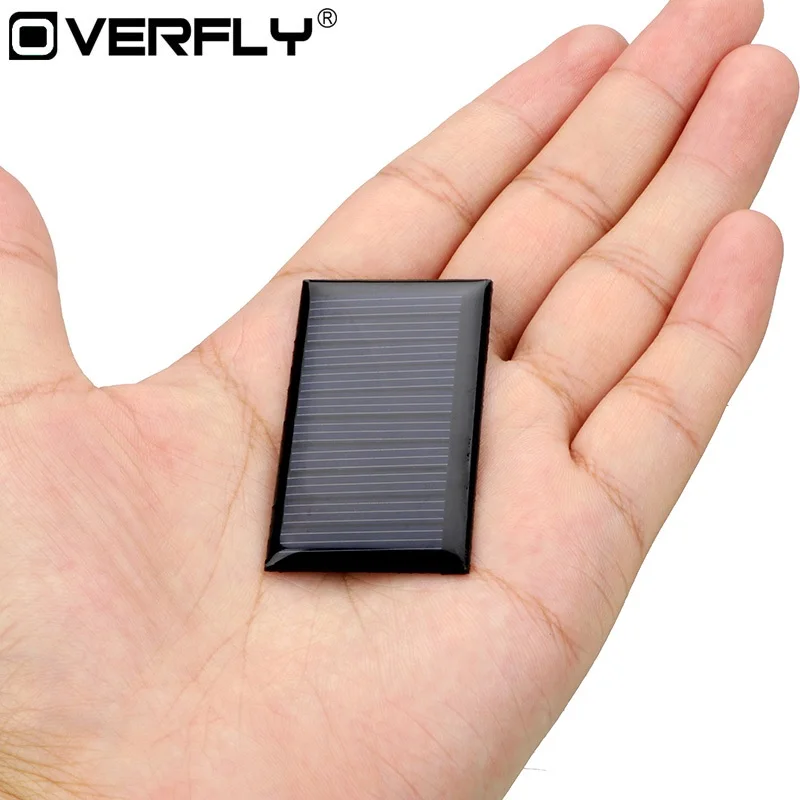 Overfly 53*30mm Mini 0.15W 5V Solar Panel Power Panel System DIY Battery Cell Charger Module Portable Energy Board Solar Panel
Overfly 53*30mm Mini 0.15W 5V Solar Panel Power Panel System DIY Battery Cell Charger Module Portable Energy Board Solar Panel