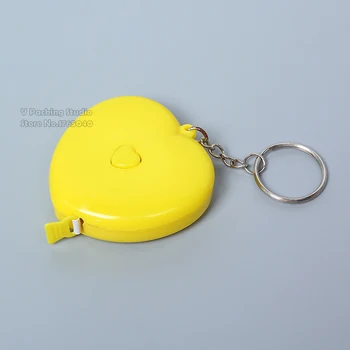 100pcs/lot Costume gifts Key buckle heart-shaped Measurer Measuring Body Waist Tape Measurer 60inch 150cm Measure Ruler
100pcs/lot Costume gifts Key buckle heart-shaped Measurer Measuring Body Waist Tape Measurer 60inch 150cm Measure Ruler