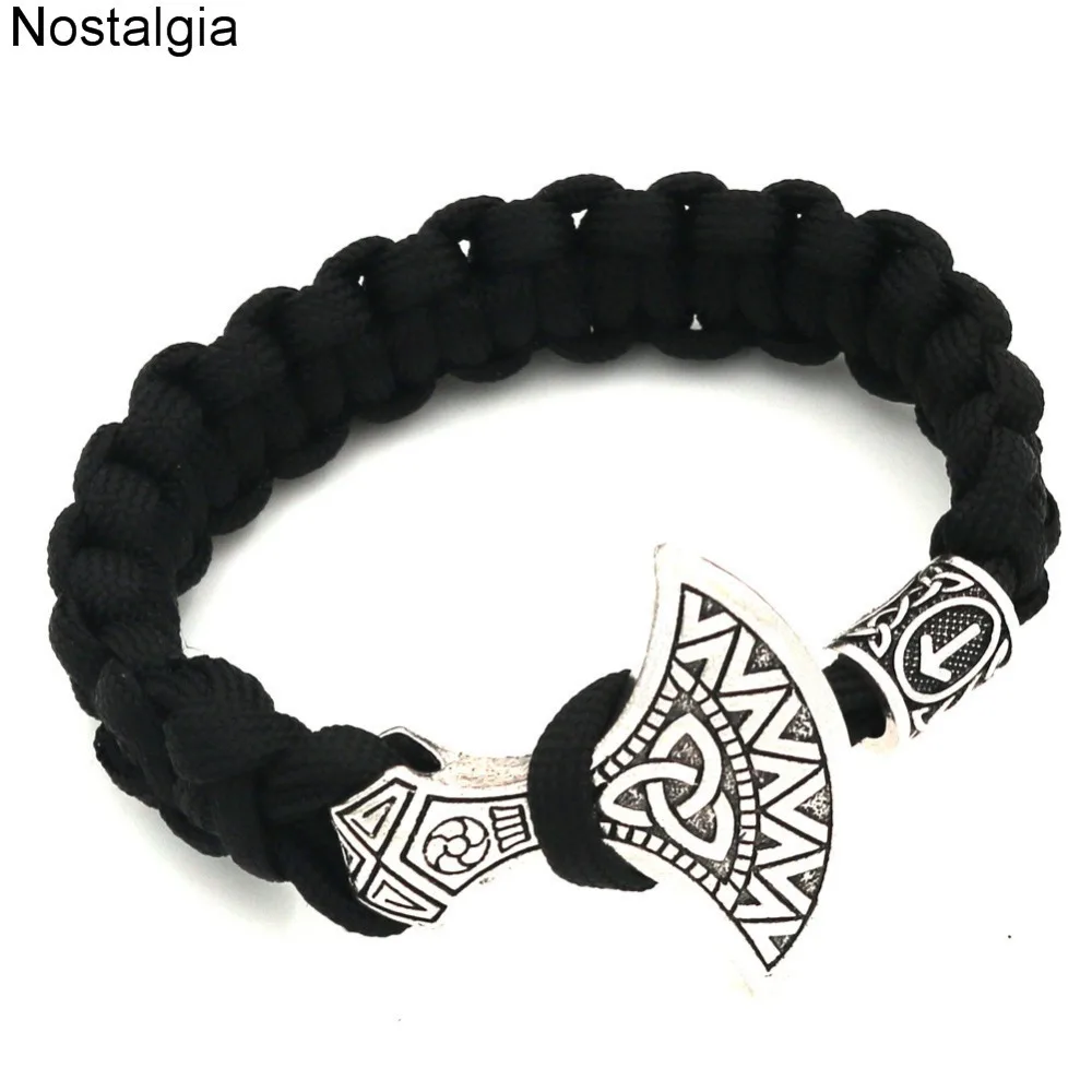 Nostalgia Trinity Slavic Perun Axe Charm Runic Runes Bead Jewelry Viking Bracelet Vikingos Amulet
Nostalgia Trinity Slavic Perun Axe Charm Runic Runes Bead Jewelry Viking Bracelet Vikingos Amulet