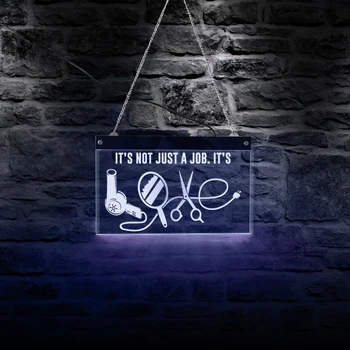 Best Hairdresser Barber Shop Sign Not Just A Job It's Love Attract Customer Eye Hair Dryer Mirror Scissors Lady Neon Sign
Best Hairdresser Barber Shop Sign Not Just A Job It's Love Attract Customer Eye Hair Dryer Mirror Scissors Lady Neon Sign