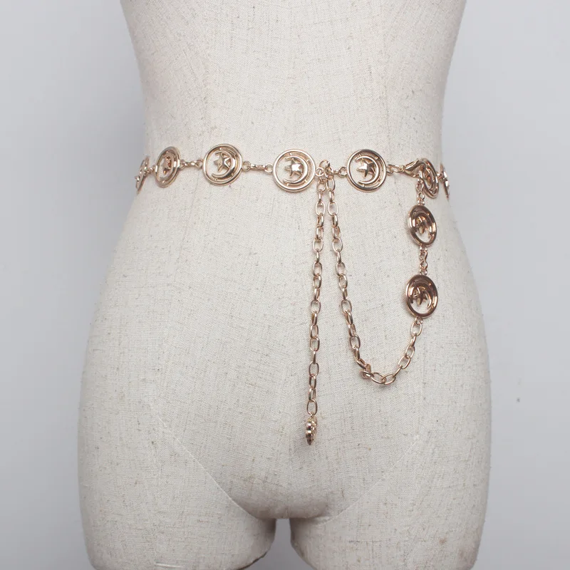 Luxury Designer Metal Belt For Women Retro Punk Fringe Waist Silver Gold Belt Dress Ladies Brand Tassel Chain Belt Female
Luxury Designer Metal Belt For Women Retro Punk Fringe Waist Silver Gold Belt Dress Ladies Brand Tassel Chain Belt Female