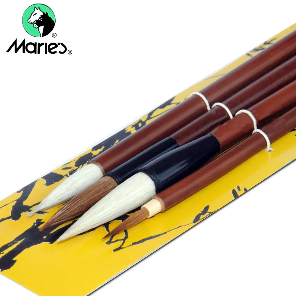 Martol G1324 Chinese Calligraphy Writing Pen Wool&Weasel Hair Paint Brush Draw Write 4pcs/set
Martol G1324 Chinese Calligraphy Writing Pen Wool&Weasel Hair Paint Brush Draw Write 4pcs/set