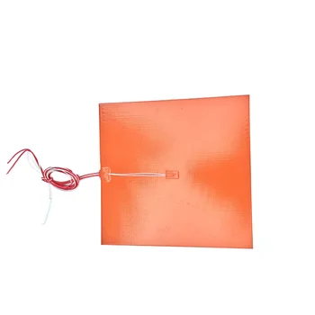 360W 100v 300*300*1.5mm silicone heater for 3D printer adhesive 1 side 100k thermistor 1000mm lead wire out from middle of 1side
360W 100v 300*300*1.5mm silicone heater for 3D printer adhesive 1 side 100k thermistor 1000mm lead wire out from middle of 1side