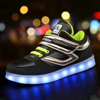 26-37 Size/ USB Charging Basket Led Children Shoes With Light Up Kids Casual Boys&Girls Luminous Sneakers Glowing Shoe enfant
26-37 Size/ USB Charging Basket Led Children Shoes With Light Up Kids Casual Boys&Girls Luminous Sneakers Glowing Shoe enfant