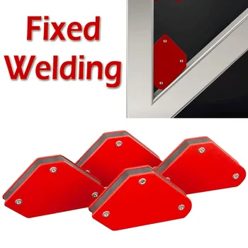 Mini Triangle Welding Positioner 4 pcs/set 9LB Magnetic Fixed Angle Soldering Locator Tools Without Switch Welding Accessories
Mini Triangle Welding Positioner 4 pcs/set 9LB Magnetic Fixed Angle Soldering Locator Tools Without Switch Welding Accessories