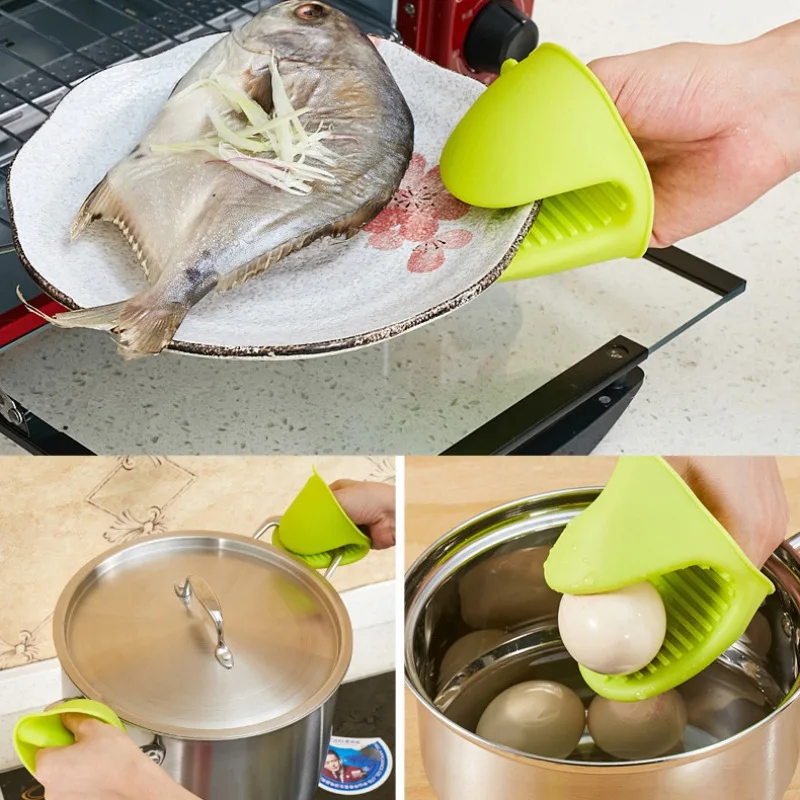 Food-Grade Silicone Oven Mit Heat Insulation Anti-scald Gloves Potholder Pinch Grips for Kitchen Cooking & Baking
Food-Grade Silicone Oven Mit Heat Insulation Anti-scald Gloves Potholder Pinch Grips for Kitchen Cooking & Baking
