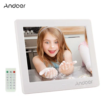Andoer 8" HD Digital Photo Frame with Alarm Clock MP3 MP4 Movie Player Function with Remote Control
Andoer 8" HD Digital Photo Frame with Alarm Clock MP3 MP4 Movie Player Function with Remote Control