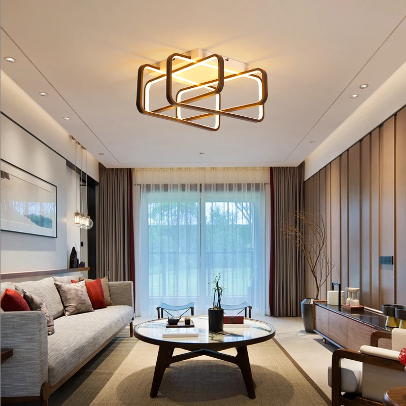 New modern Led creative ceiling chandelier living room dining room bedroom AC85-265V Coffee color aluminum chandelier fixture
New modern Led creative ceiling chandelier living room dining room bedroom AC85-265V Coffee color aluminum chandelier fixture