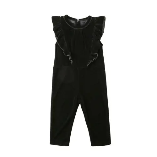 Hot Adorable Autumn Casual Toddler Baby Kids Girl Velvet Ruffle Romper Jumpsuit Outfits Clothes Set 2018 New
Hot Adorable Autumn Casual Toddler Baby Kids Girl Velvet Ruffle Romper Jumpsuit Outfits Clothes Set 2018 New