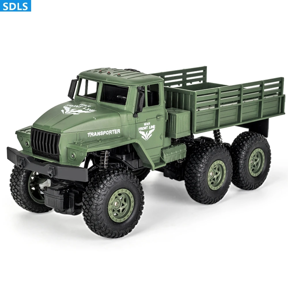 RC Truck 6WD Remote Control Army Military Truck RC Transporter Car Off-Road Tuck Multi Terrain 60 Degree Wheel Steering
RC Truck 6WD Remote Control Army Military Truck RC Transporter Car Off-Road Tuck Multi Terrain 60 Degree Wheel Steering