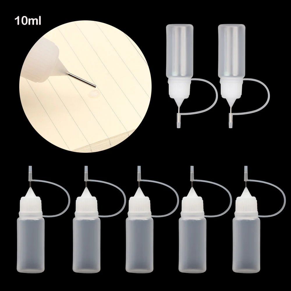 1Set/10Pcs 10ml Glue Applicator Needle Squeeze Bottle For Paper Quilling DIY Scrapbooking Paper Craft Tool DIY Tool
1Set/10Pcs 10ml Glue Applicator Needle Squeeze Bottle For Paper Quilling DIY Scrapbooking Paper Craft Tool DIY Tool