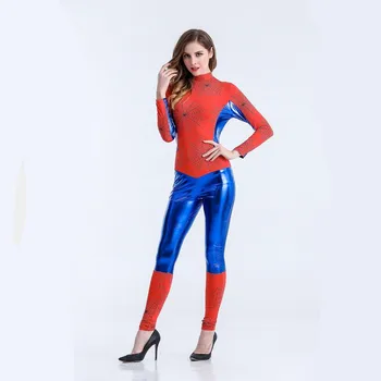 Sexy Spider Women Costume Halloween Costumes Women Fantasia Spiderman Costume Adult Carnival Clothes Jumpsuits
Sexy Spider Women Costume Halloween Costumes Women Fantasia Spiderman Costume Adult Carnival Clothes Jumpsuits