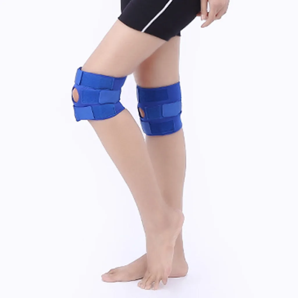Knee Sleeve Knee Support Professional Protective Sports Elastic Patella Brace Knee Belt Support Fastener Adjustable Strap Blue
Knee Sleeve Knee Support Professional Protective Sports Elastic Patella Brace Knee Belt Support Fastener Adjustable Strap Blue