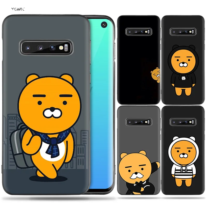 Silicone Case Coque for Samsung Galaxy S8 S9 S10 Lite Plus S10e 5G S7 Edge S8+ S9+ S10+ Note 8 9 Korean Kakao Cocoa Black Friend
Silicone Case Coque for Samsung Galaxy S8 S9 S10 Lite Plus S10e 5G S7 Edge S8+ S9+ S10+ Note 8 9 Korean Kakao Cocoa Black Friend