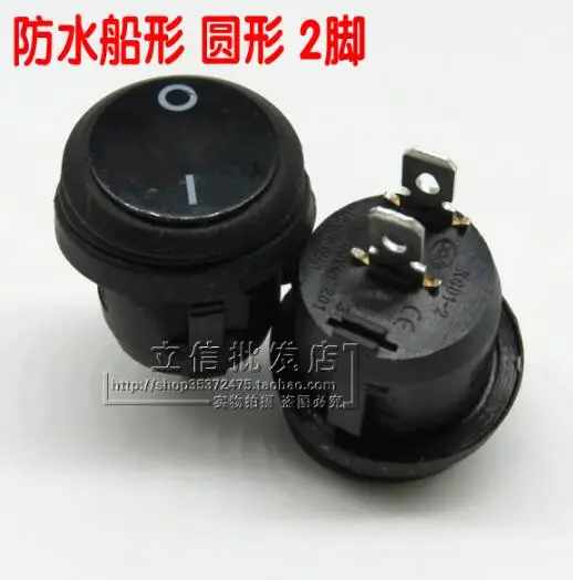10pcs rocker switch self locking waterproof oil-proof switch 250V 6A 125V 10A 2pin 2 gear KCD1-105 ON-OFF for power supply
10pcs rocker switch self locking waterproof oil-proof switch 250V 6A 125V 10A 2pin 2 gear KCD1-105 ON-OFF for power supply