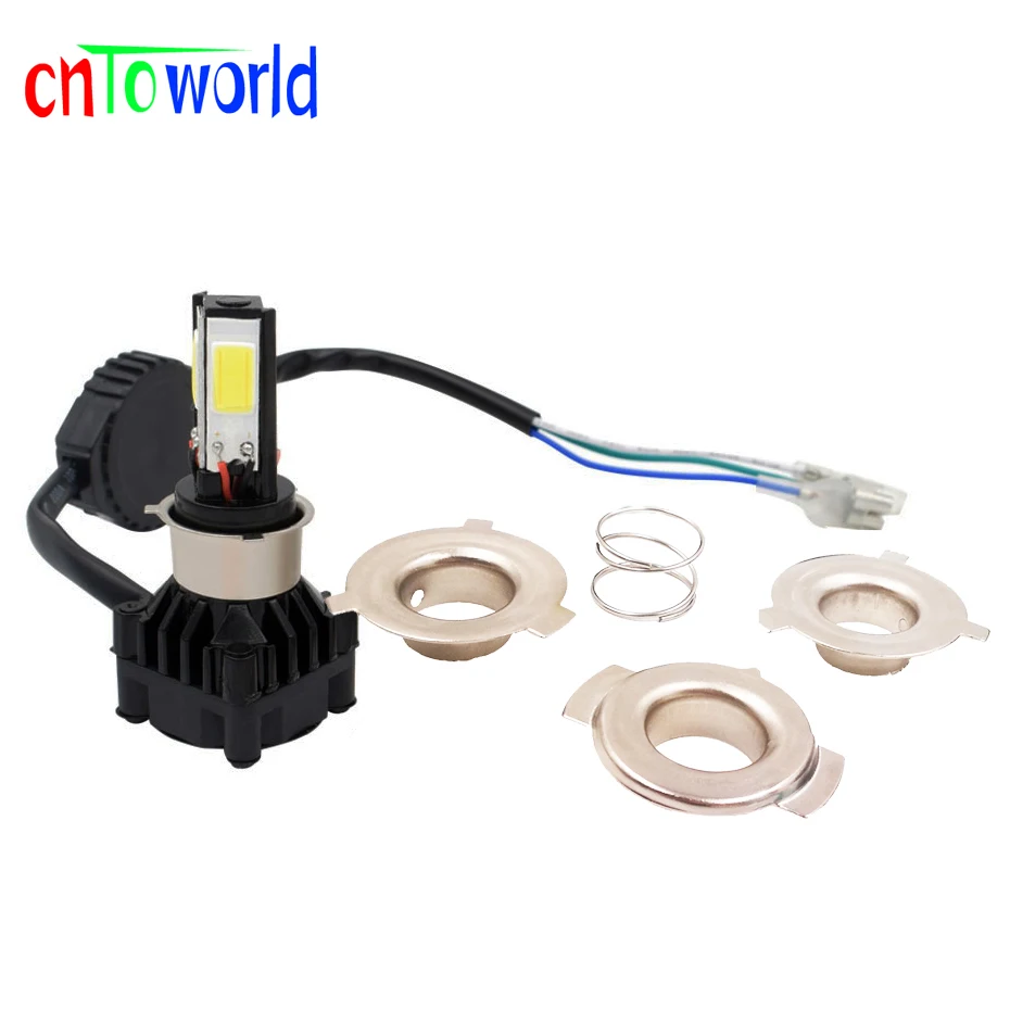 M5 12V 24V 24W H4 Hi/Lo Beam Moto LED Headlights 2400LM H6 Accessories Light Bulb Lamp Scooter Motorcycle White COB Fog Lights
M5 12V 24V 24W H4 Hi/Lo Beam Moto LED Headlights 2400LM H6 Accessories Light Bulb Lamp Scooter Motorcycle White COB Fog Lights