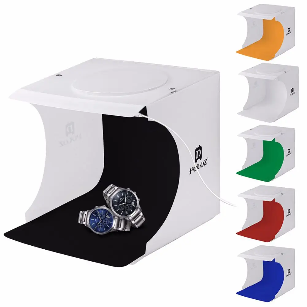 PULUZ Mini Folding Studio Diffuse Soft Box Lightbox With LED Light White Photography Background Photo Studio box
PULUZ Mini Folding Studio Diffuse Soft Box Lightbox With LED Light White Photography Background Photo Studio box