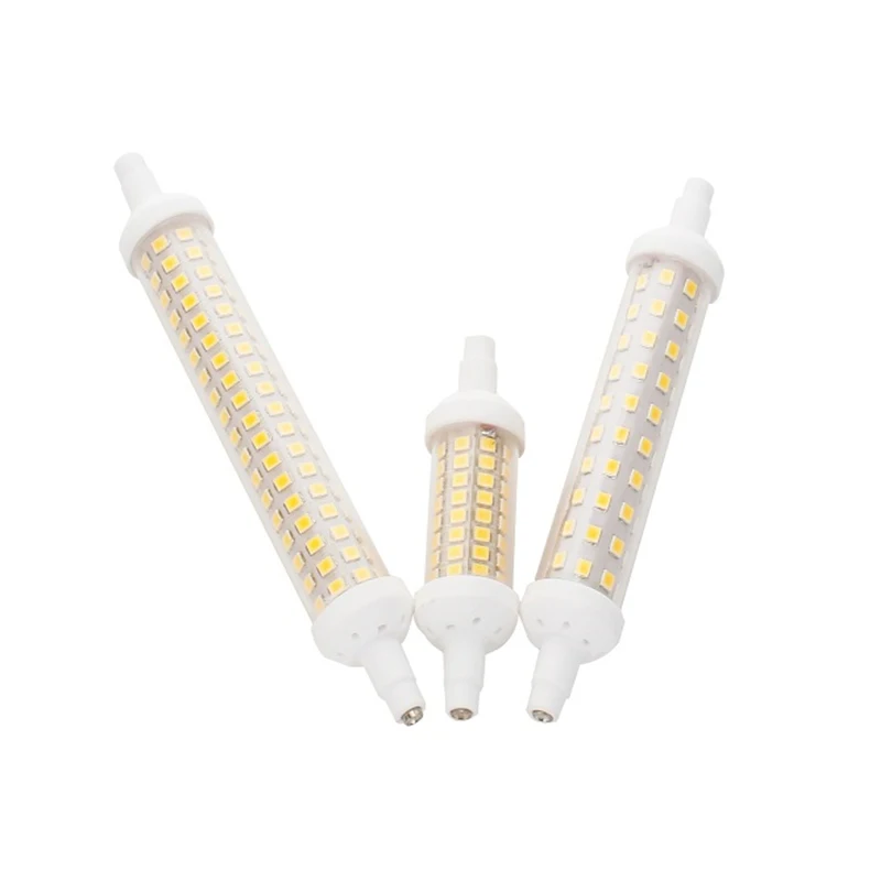 Ceramic body R7S LED Lamp 10W 15W 20W SMD 2835 78mm 118mm 135mm R7S LED Light Bulb AC220V Energy Saving Replace Halogen Light
Ceramic body R7S LED Lamp 10W 15W 20W SMD 2835 78mm 118mm 135mm R7S LED Light Bulb AC220V Energy Saving Replace Halogen Light