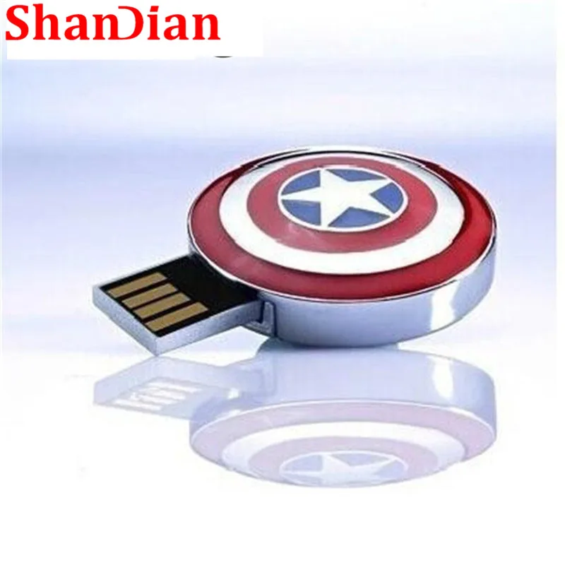 SHANDIAN Captain America Shield usb flash disk pen drives usb 2.0 flash drive 4gb/8gb/16gb/32gb memory stick Suitable for girls
SHANDIAN Captain America Shield usb flash disk pen drives usb 2.0 flash drive 4gb/8gb/16gb/32gb memory stick Suitable for girls