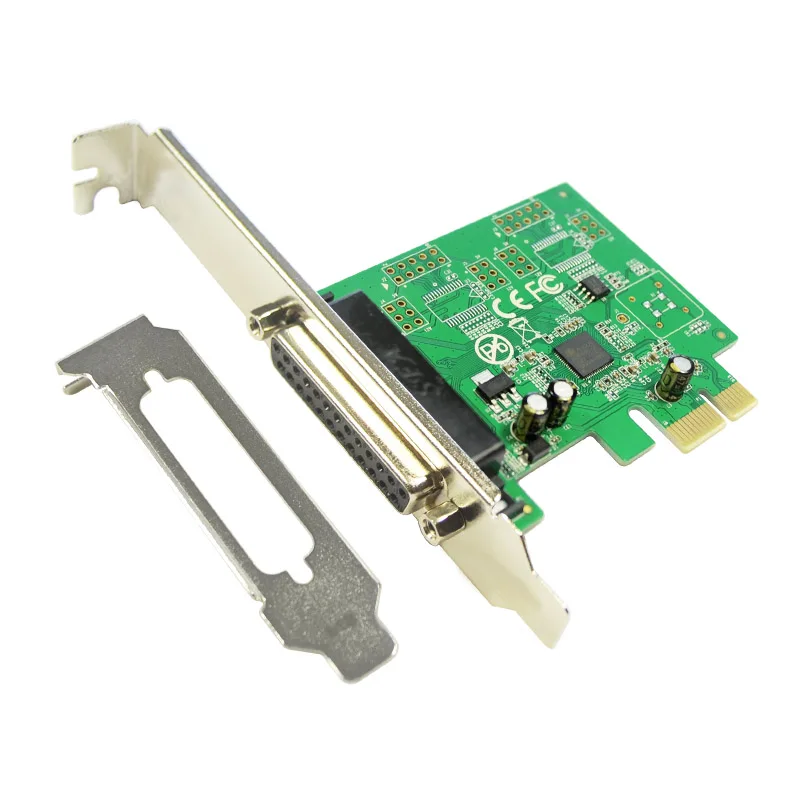 PCI Express X1-1 порт DB25 Pin порт принтера LPT параллельная карта AX99100 чипсет
PCI Express X1-1 порт DB25 Pin порт принтера LPT параллельная карта AX99100 чипсет
