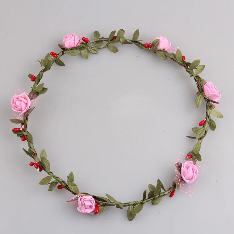 2015 new arrival Cane garland EVA foam flower hair band wreath for bride bridesmaid hair accessories 10ps/lot Free Shipping
2015 new arrival Cane garland EVA foam flower hair band wreath for bride bridesmaid hair accessories 10ps/lot Free Shipping