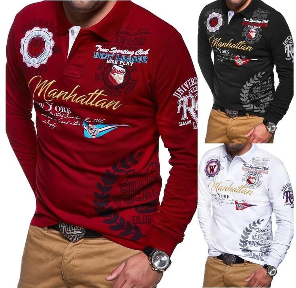ZOGAA brand mens clothing polo shirt ropa de hombre 2018 Leisure locomotive wind lapel print long-sleeved polo shirt size plus
ZOGAA brand mens clothing polo shirt ropa de hombre 2018 Leisure locomotive wind lapel print long-sleeved polo shirt size plus