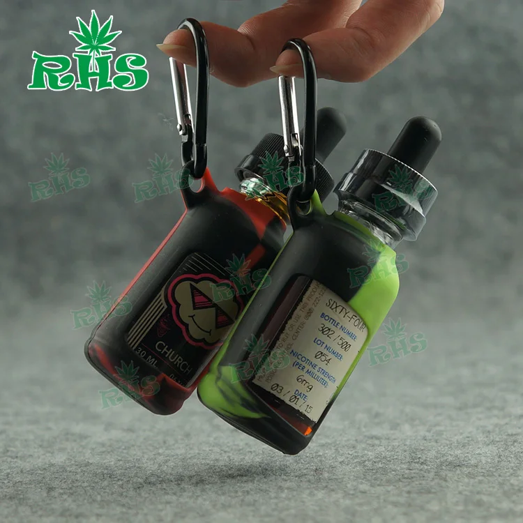 2pcs E Liquid Bottles Carrying Case Silicone Cover portable 19 colors 30ml bottle eliquid holder free shipping
2pcs E Liquid Bottles Carrying Case Silicone Cover portable 19 colors 30ml bottle eliquid holder free shipping