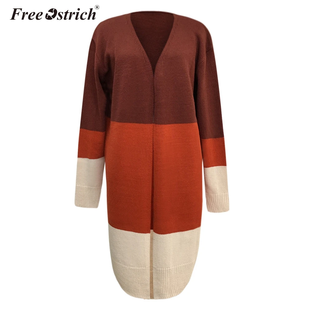 Free Ostrich Autumn Winter Women Long Sleeve loose knitting cardigan Casual sweater Women Knitted Female Cardigan pull femme N30
Free Ostrich Autumn Winter Women Long Sleeve loose knitting cardigan Casual sweater Women Knitted Female Cardigan pull femme N30