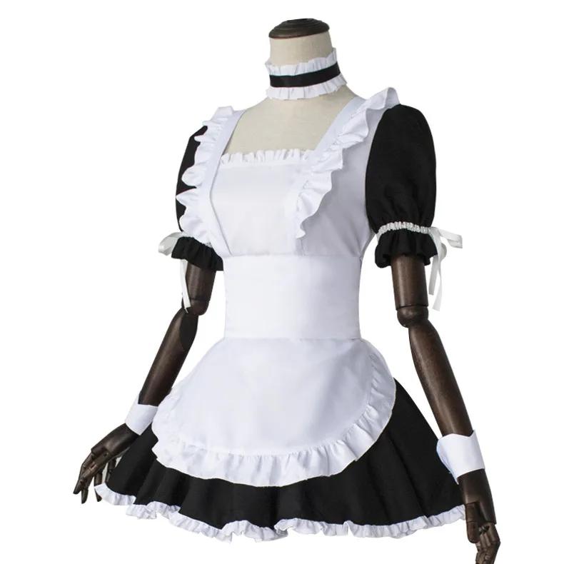 Платье горничной с фартуком и кружевной повязкой на голову Jane  купить со скидкой в секс шопе  Ролевые костюмы  Горничная, официант