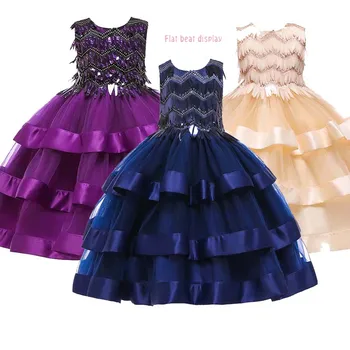 Girls wedding dress layered TUTU Princess vestidos kiz cocuk elbise girl robe fille Top quality Summer dresses
Girls wedding dress layered TUTU Princess vestidos kiz cocuk elbise girl robe fille Top quality Summer dresses