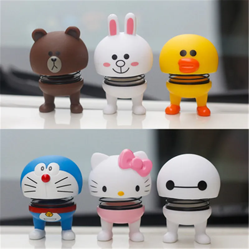 Car ornaments shaking head doll creative cute Brown bear personality car interior decoration ornaments
Car ornaments shaking head doll creative cute Brown bear personality car interior decoration ornaments