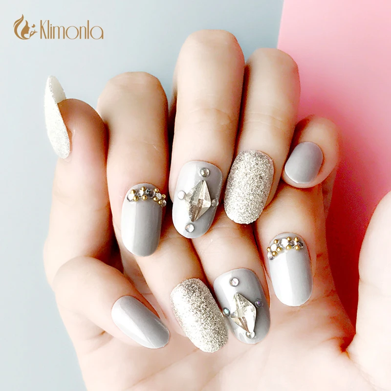 24pcs 3D Glitter Nail Art Rhinestone Tips False Nail with Design Adhesive Fake Nails DIY Manicure Beauty Tools
24pcs 3D Glitter Nail Art Rhinestone Tips False Nail with Design Adhesive Fake Nails DIY Manicure Beauty Tools