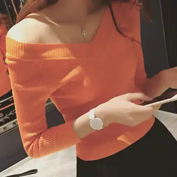 Yfashion Women Sweater Spring Summer Elegant Front Rear V-neck Slim Sweater Ladies Solid Color Pullover Women Tops
Yfashion Women Sweater Spring Summer Elegant Front Rear V-neck Slim Sweater Ladies Solid Color Pullover Women Tops