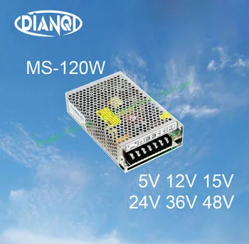 DIANQI 36V 48V Mini Size Switching Power Supply 12V 15V Output 120W ac to dc regulator for LED strip ms-120 15V 5V 24V
DIANQI 36V 48V Mini Size Switching Power Supply 12V 15V Output 120W ac to dc regulator for LED strip ms-120 15V 5V 24V