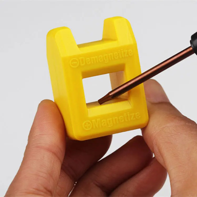 1PCS Blue Yellow Screwdriver Magnetization Rring Screw Driver Magnetizer Demagnetizer
1PCS Blue Yellow Screwdriver Magnetization Rring Screw Driver Magnetizer Demagnetizer