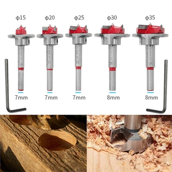 1set Alloy Hinge Hole Saw Woodworking Hole Opener Alloy Hinge Hole Saw Set Hex Wrench Cutter 15-35MM
1set Alloy Hinge Hole Saw Woodworking Hole Opener Alloy Hinge Hole Saw Set Hex Wrench Cutter 15-35MM