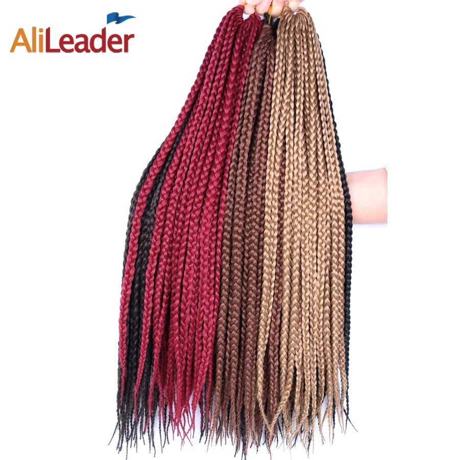 Alileader 12"16"20"24" Box Braids Crochet Braids Kids Synthetic Braiding Pack Hair Extensions 22 Roots 1B Pure Colors 1-9pcs
Alileader 12"16"20"24" Box Braids Crochet Braids Kids Synthetic Braiding Pack Hair Extensions 22 Roots 1B Pure Colors 1-9pcs