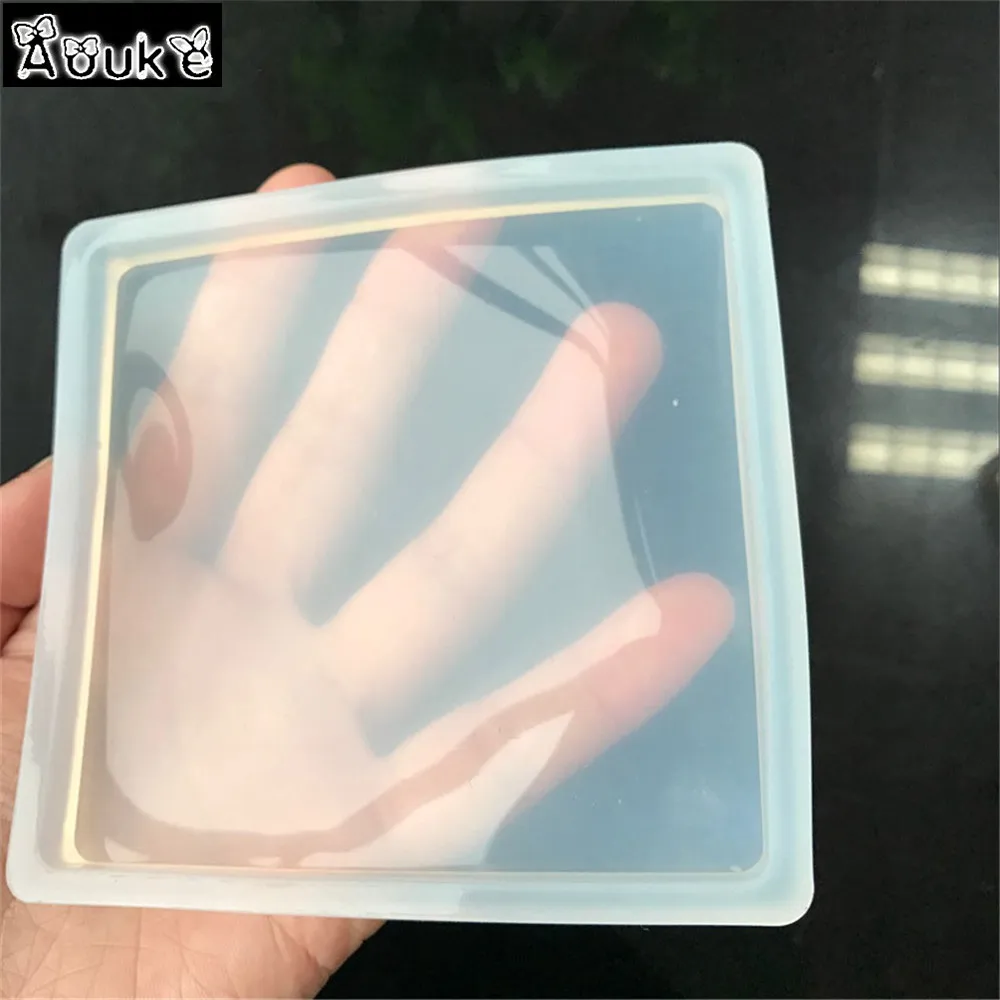DIY Square Shape Jewelry Tool Translucent Manual Badge Accessories Silicone Molds Necklace Epoxy Mold Cake Decorating Mould Q106
DIY Square Shape Jewelry Tool Translucent Manual Badge Accessories Silicone Molds Necklace Epoxy Mold Cake Decorating Mould Q106