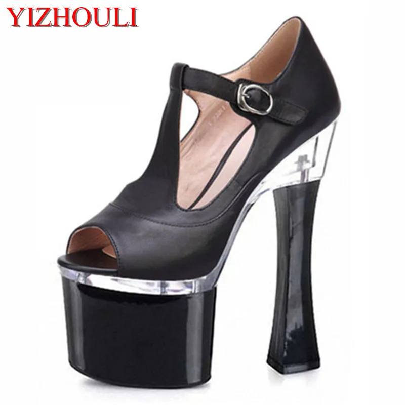 Women's summer 2018 fashion Korean 18-20 cm high heels, outdoor chunky fish mouth shoes to match women's shoes
Women's summer 2018 fashion Korean 18-20 cm high heels, outdoor chunky fish mouth shoes to match women's shoes