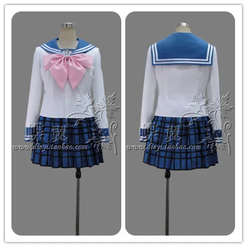 2017 Super Dangan Ronpa 2 Danganronpa Maizono Sayaka Cosplay Costume Lolita School Uniform Anime Cosplay Dress
2017 Super Dangan Ronpa 2 Danganronpa Maizono Sayaka Cosplay Costume Lolita School Uniform Anime Cosplay Dress
