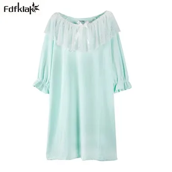 New brand cotton nightgown women spring autumn lantern sleeve princess lace nightwear night dress ladies nightshirts sleepwear
New brand cotton nightgown women spring autumn lantern sleeve princess lace nightwear night dress ladies nightshirts sleepwear