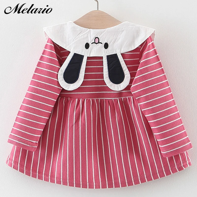 Melario Cute Girls Princess Dress Long Sleeve Kids Striped Girl Baby Infants Clothes Rabbit Ear Dresses Vestidos Autumn Dress
Melario Cute Girls Princess Dress Long Sleeve Kids Striped Girl Baby Infants Clothes Rabbit Ear Dresses Vestidos Autumn Dress
