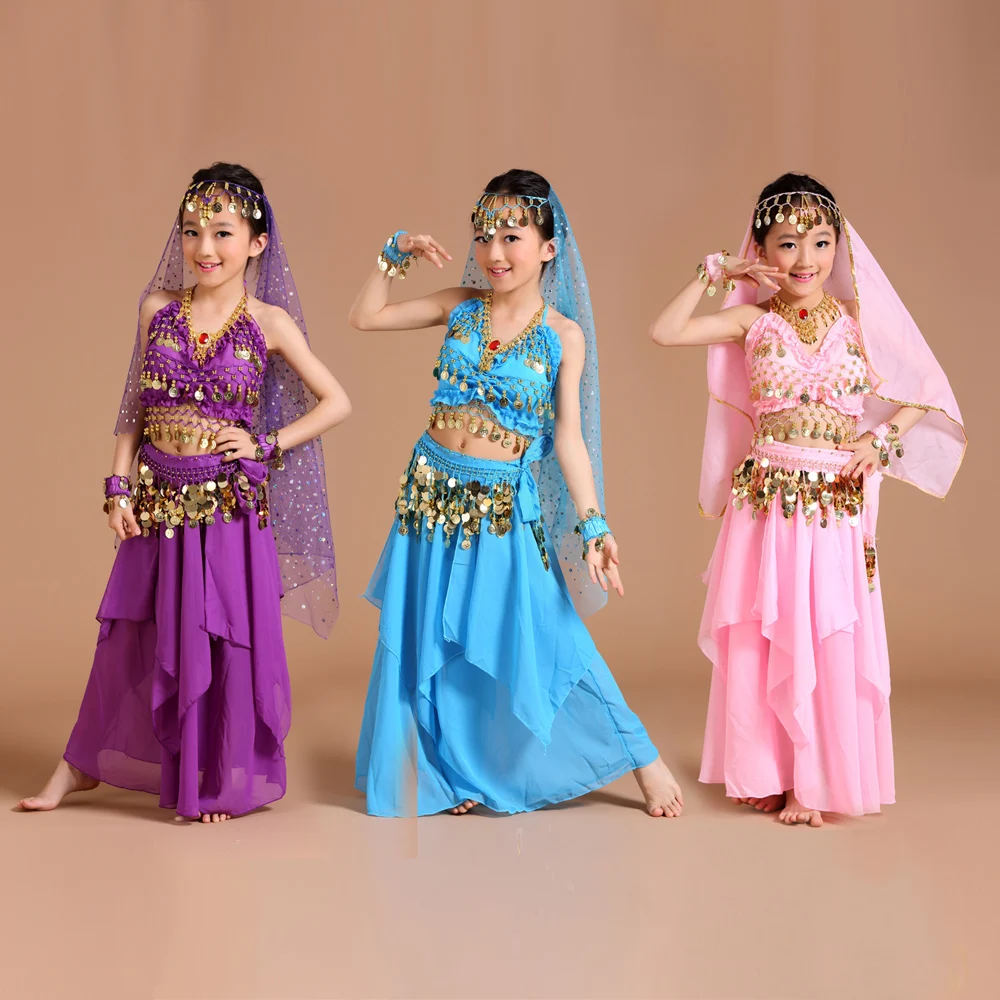 Children Belly Dance Costume Kids Indian Dance Dress Child Bollywood Dance Costumes for women Performance Dance Wear
Children Belly Dance Costume Kids Indian Dance Dress Child Bollywood Dance Costumes for women Performance Dance Wear