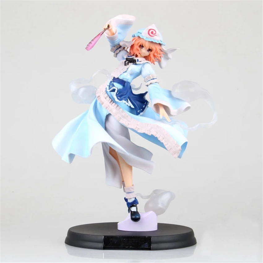 Haocaitoy Beautiful Girl Saigyouji Yuyuko Sexy PVC Action Figure Model Toys 23cm
Haocaitoy Beautiful Girl Saigyouji Yuyuko Sexy PVC Action Figure Model Toys 23cm