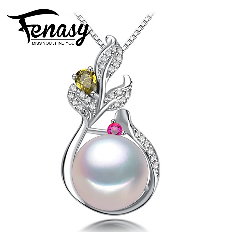 FENASY S925 sterling silver flower necklace pendant freshwater bohemian Pearl Jewelry crystal leaf necklace for women
FENASY S925 sterling silver flower necklace pendant freshwater bohemian Pearl Jewelry crystal leaf necklace for women